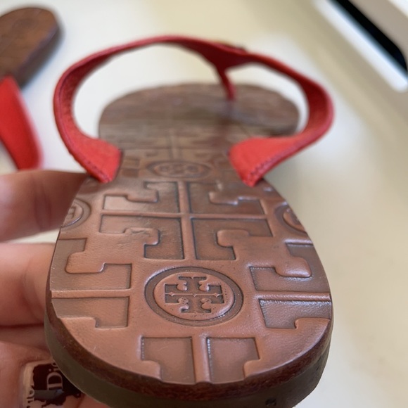 Authentic Tory Burch Thong Sandals size 8 - Picture 4 of 5